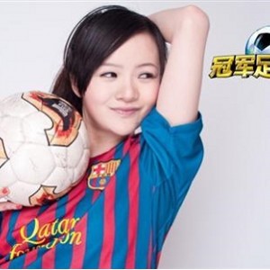中国足球的几任足球宝贝,个个都很带劲。